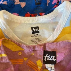 Tea Collection Romper Bundle size 12-18 months